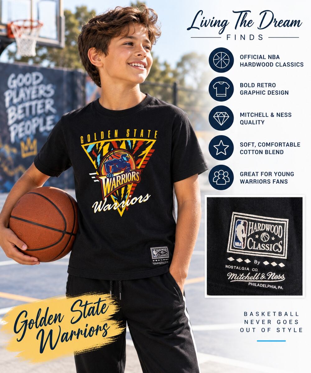 Mitchell & Ness Golden State Warriors Hardwood Classics Youth size Medium